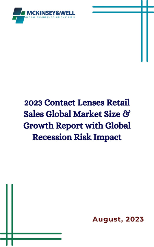 2023 Contact Lenses Retail Sales Global Market Size & Growth Report with Global Recession Risk Impact