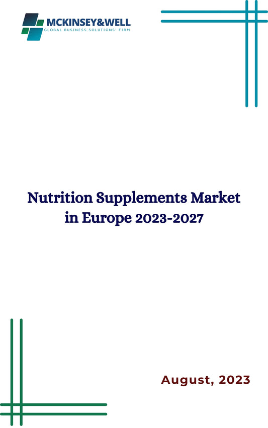 Nutrition Supplements Market in Europe 2023-2027