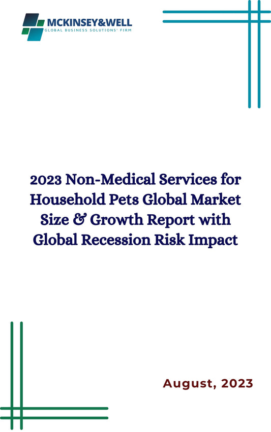 2023 Non-Medical Services for Household Pets Global Market Size & Growth Report with Global Recession Risk Impact