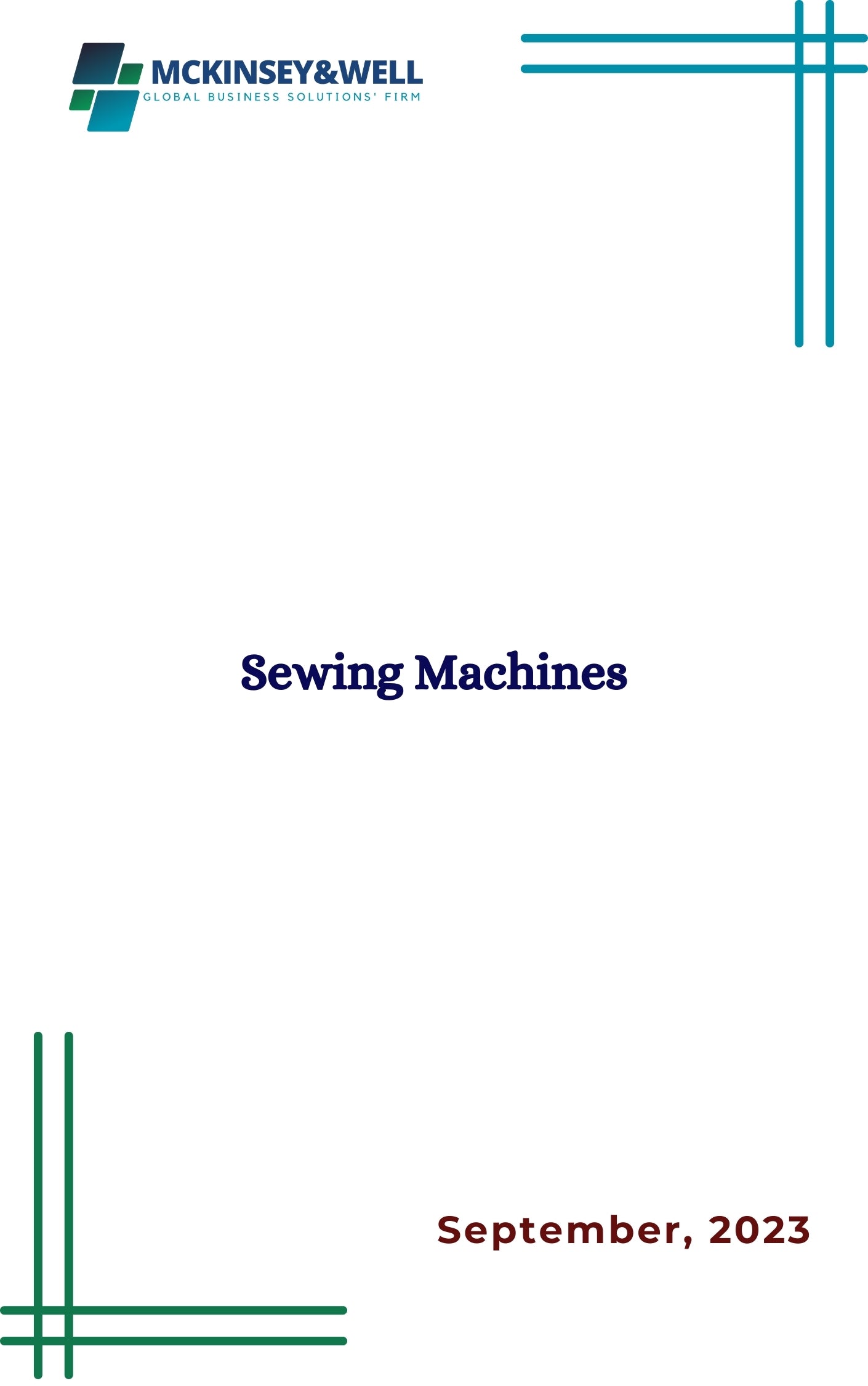 Sewing Machines