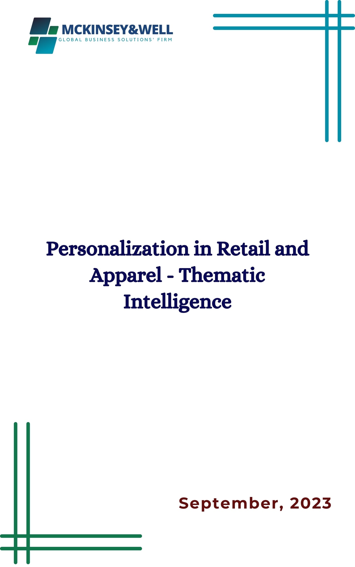 Personalization in Retail and Apparel - Thematic Intelligence