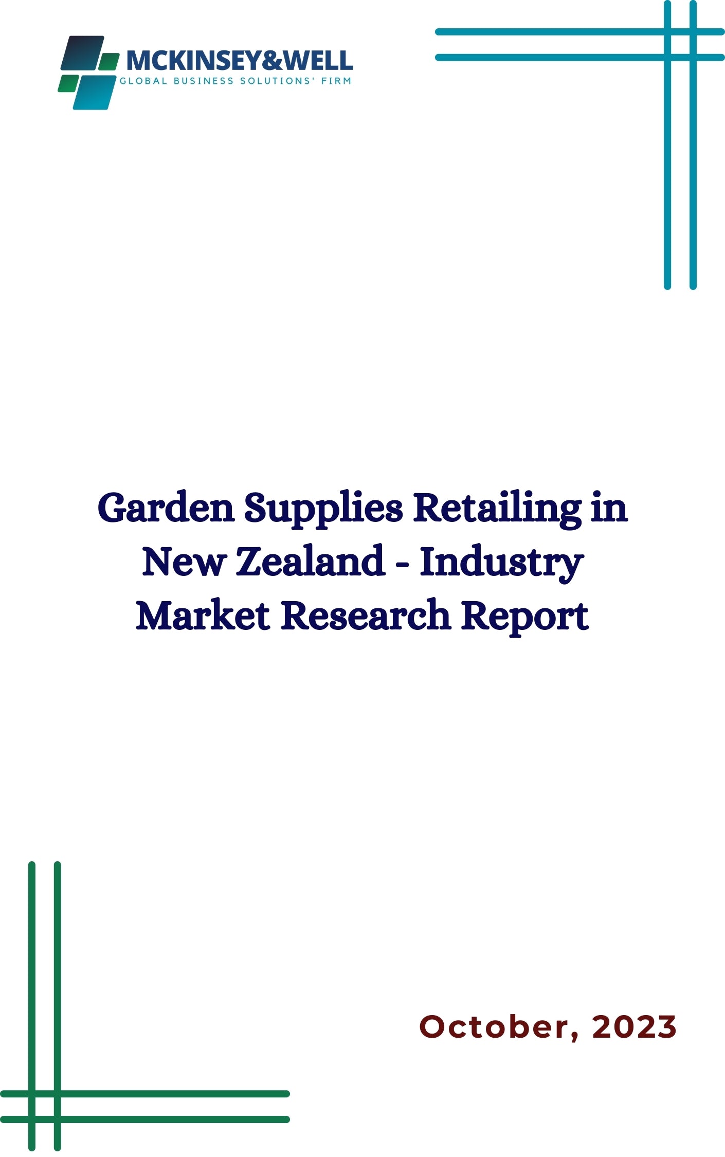 Garden Supplies Retailing in New Zealand - Industry Market Research Report