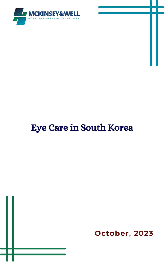 Eye Care in South Korea