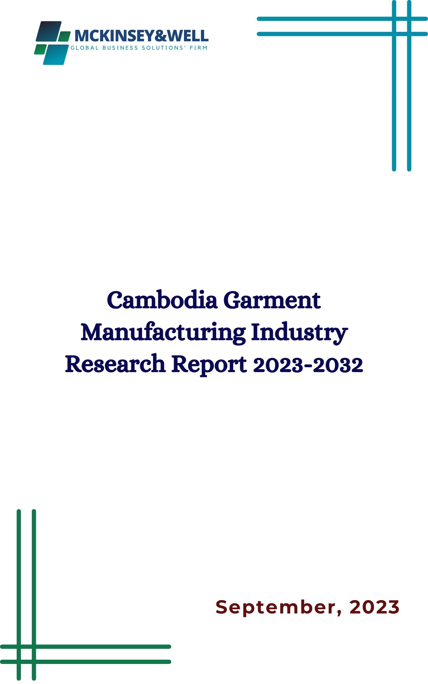 Cambodia Garment Manufacturing Industry Research Report 2023-2032