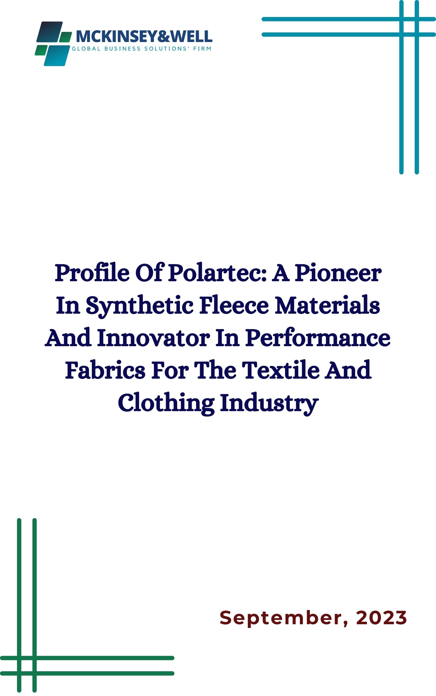 Profile Of Polartec: A Pioneer In Synthetic Fleece Materials And Innovator In Performance Fabrics For The Textile And Clothing Industry