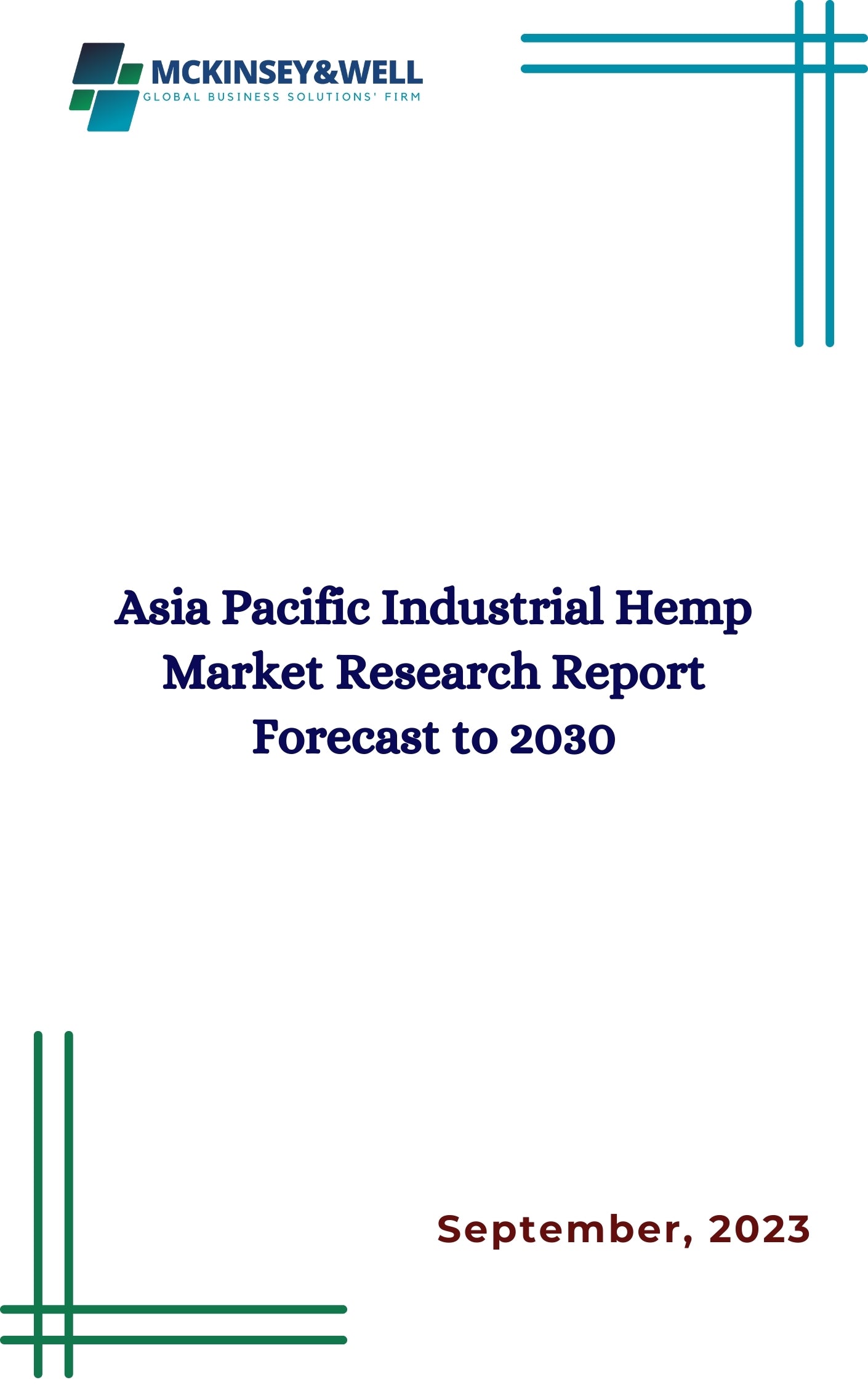 Asia Pacific Industrial Hemp Market Research Report Forecast to 2030