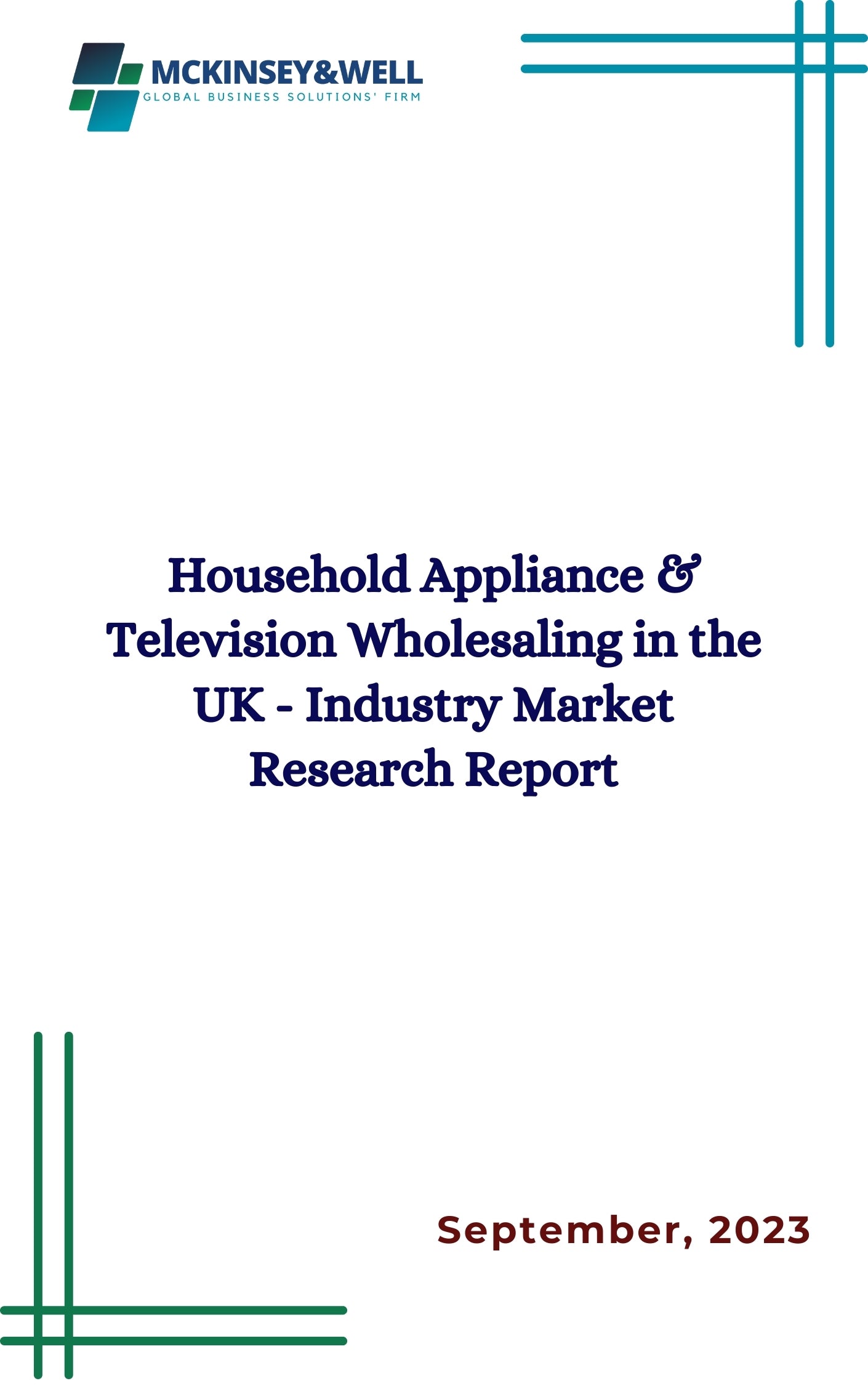 Household Appliance & Television Wholesaling in the UK - Industry Market Research Report