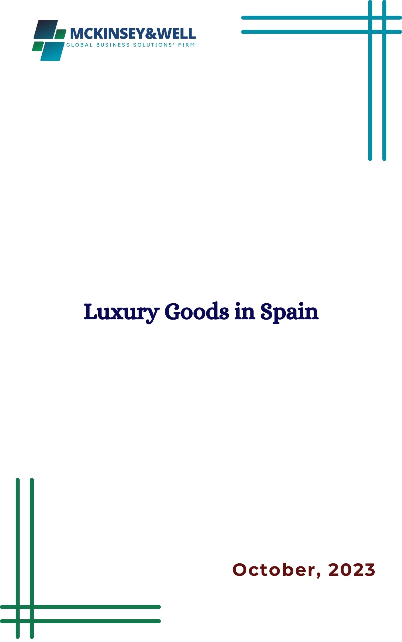 Luxury Goods in Spain