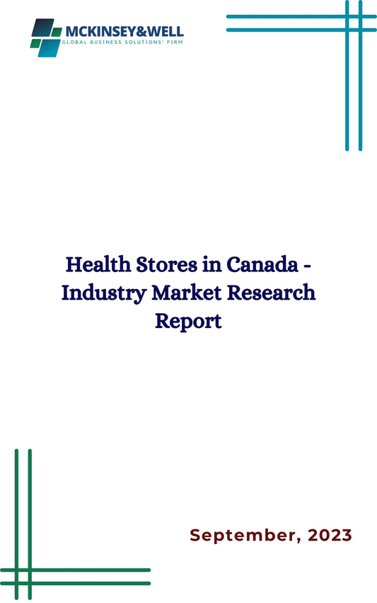 Health Stores in Canada - Industry Market Research Report