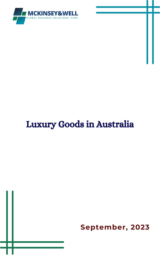 Luxury Goods in Australia