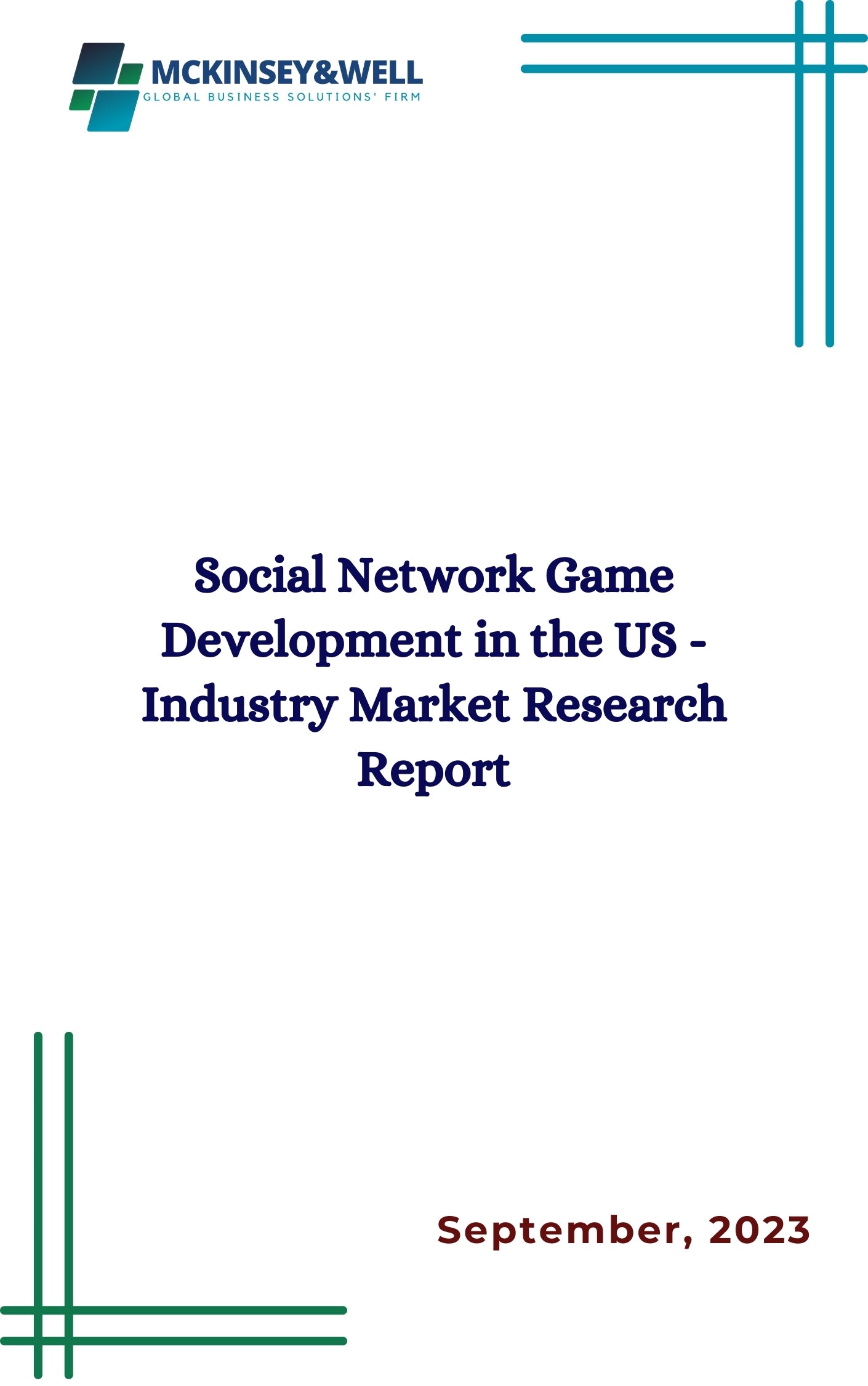 Social Network Game Development in the US - Industry Market Research Report