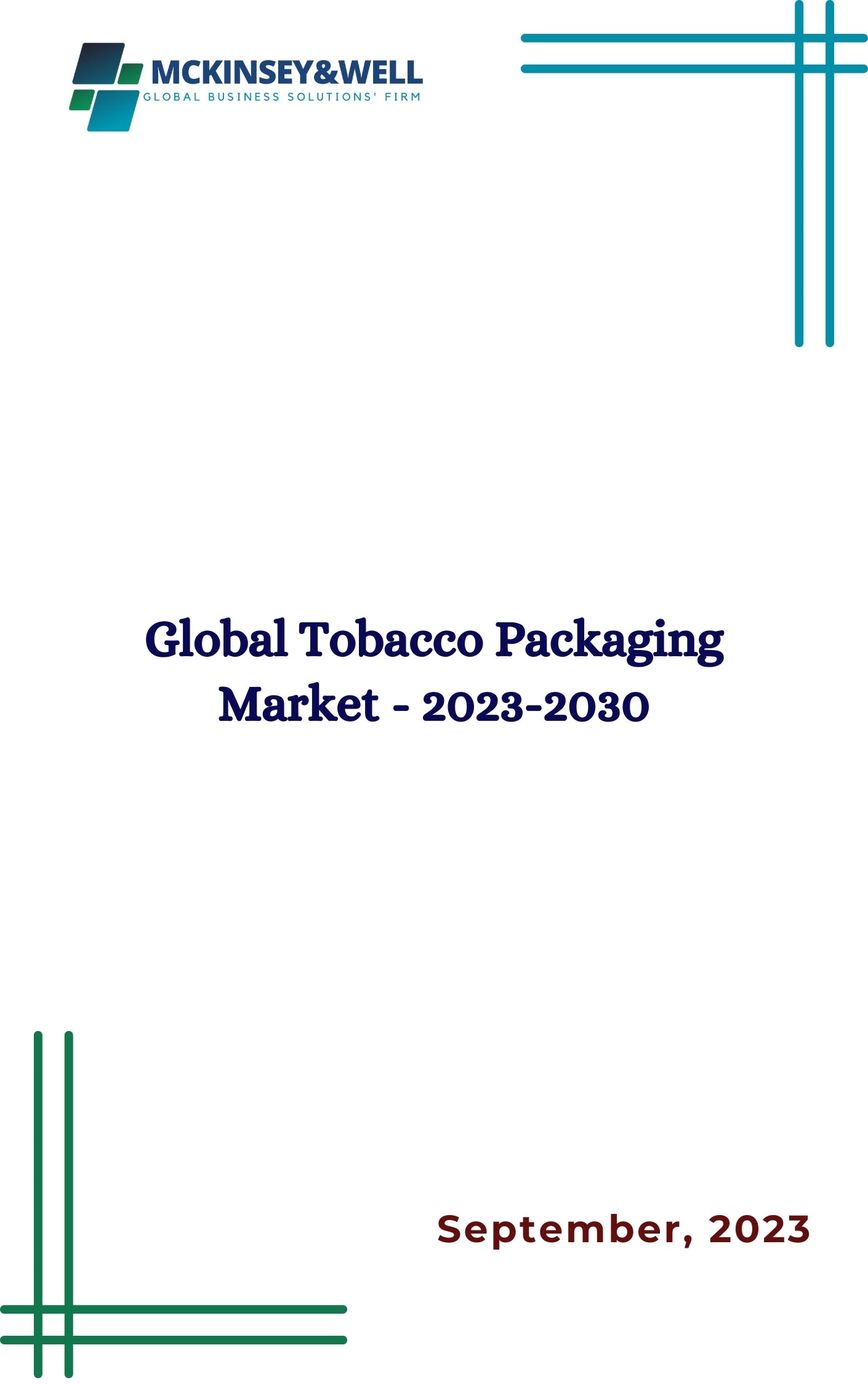 Global Tobacco Packaging Market - 2023-2030