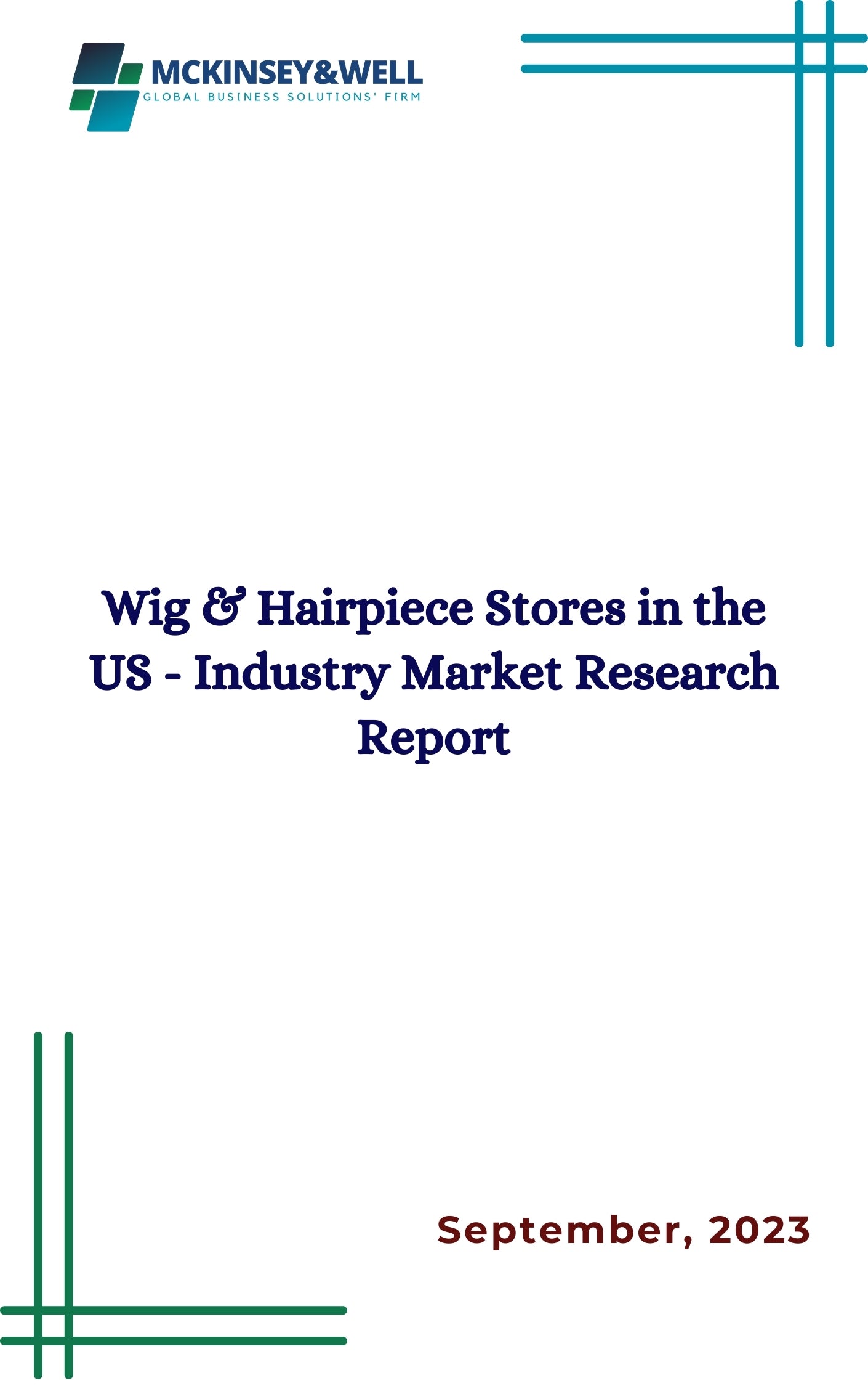 Wig & Hairpiece Stores in the US - Industry Market Research Report