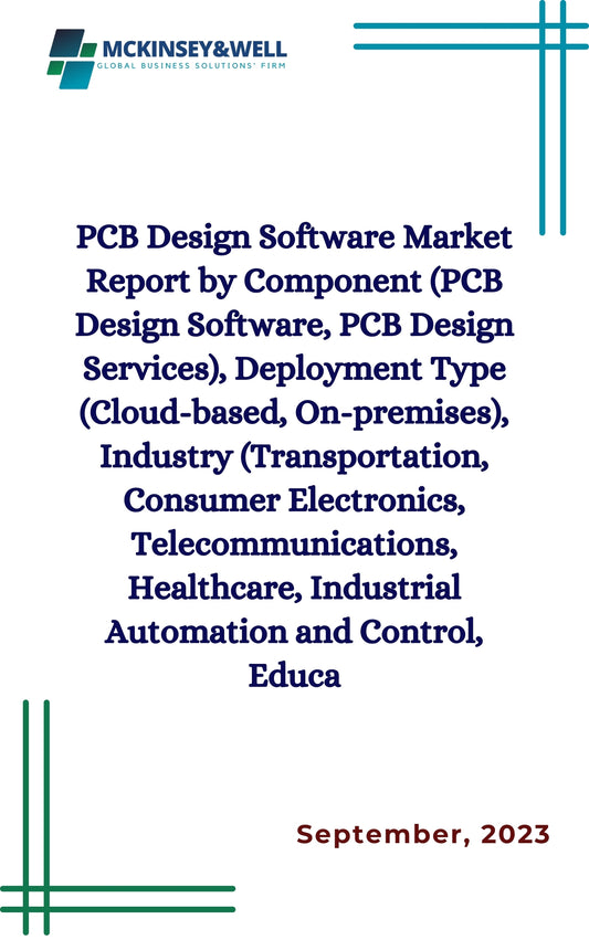 PCB Design Software Market Report by Component (PCB Design Software, PCB Design Services), Deployment Type (Cloud-based, On-premises), Industry (Transportation, Consumer Electronics, Telecommunications, Healthcare, Industrial Automation and Control, Educa