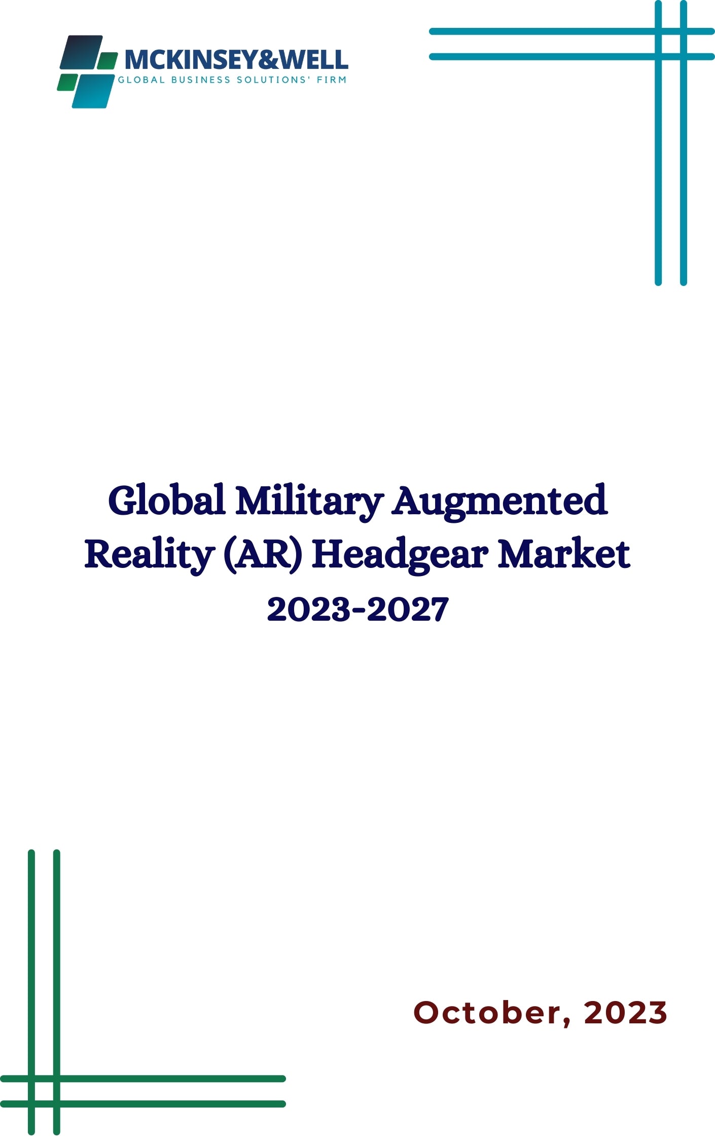 Global Military Augmented Reality (AR) Headgear Market 2023-2027