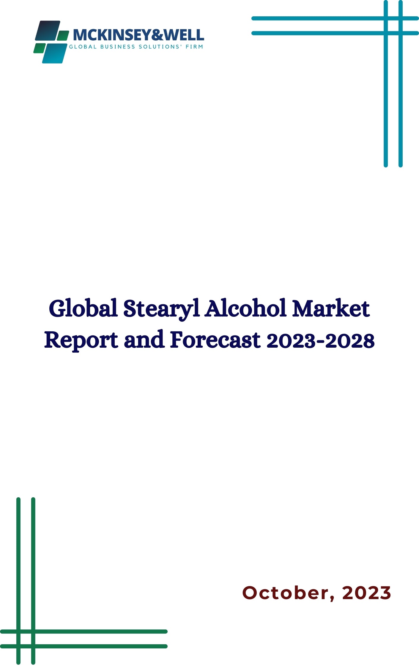 Global Stearyl Alcohol Market Report and Forecast 2023-2028