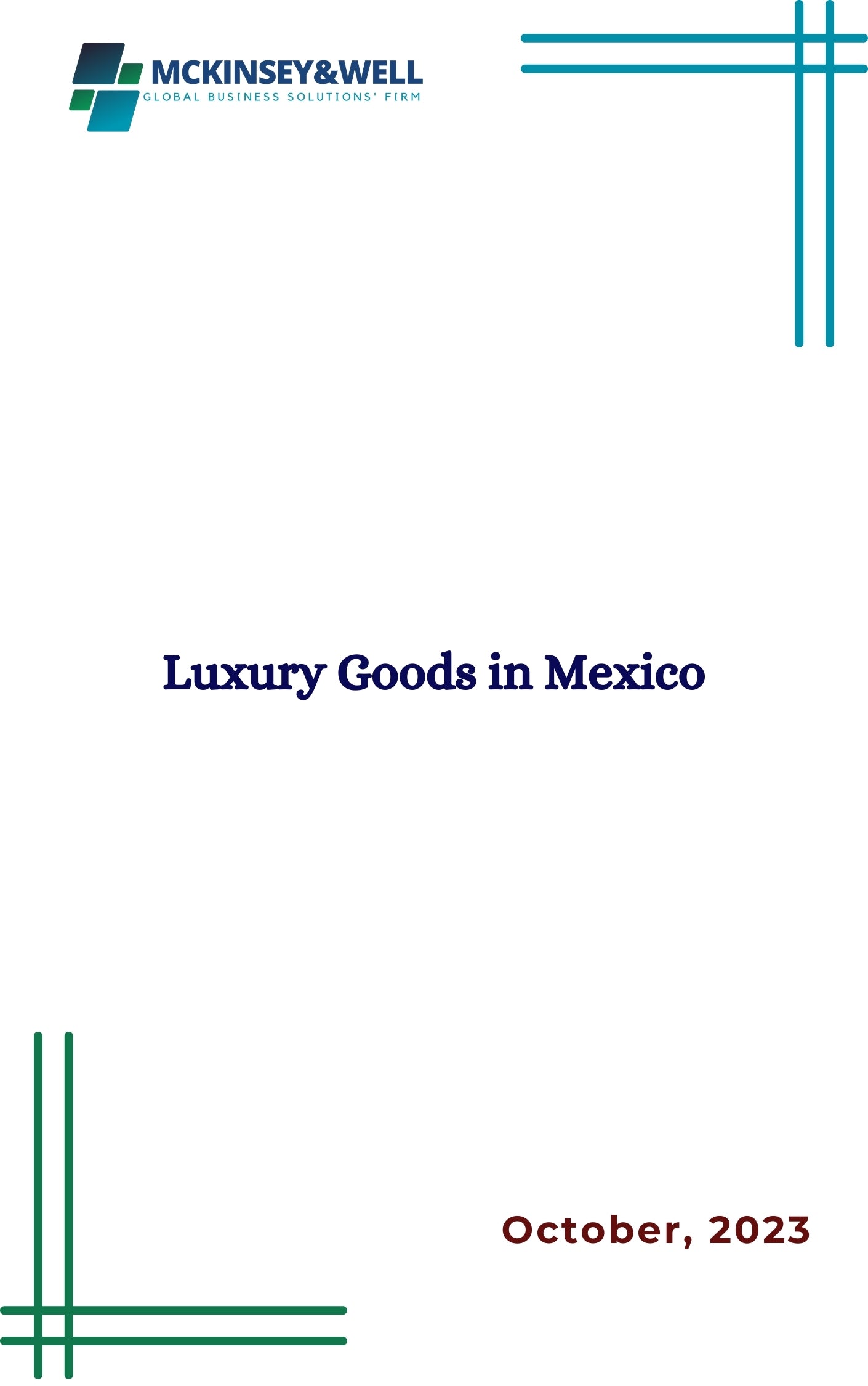 Luxury Goods in Mexico