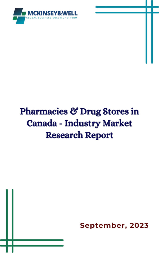 Pharmacies & Drug Stores in Canada - Industry Market Research Report