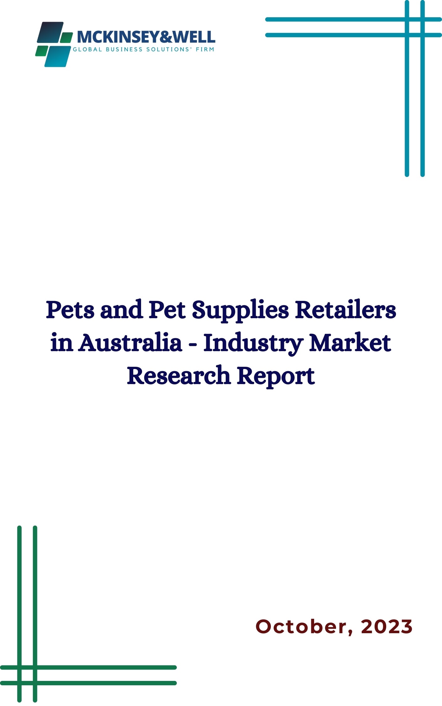 Pets and Pet Supplies Retailers in Australia - Industry Market Research Report