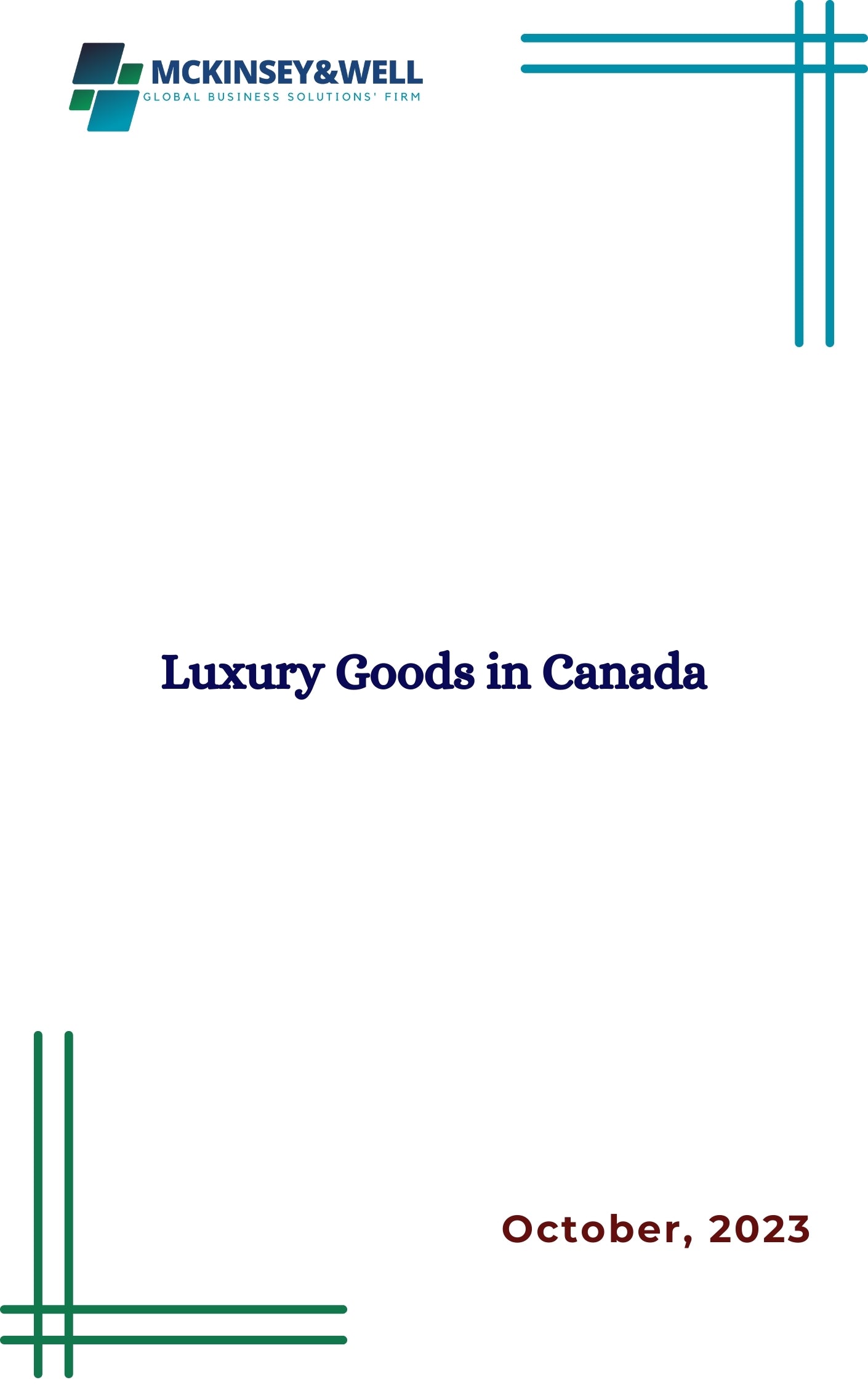 Luxury Goods in Canada