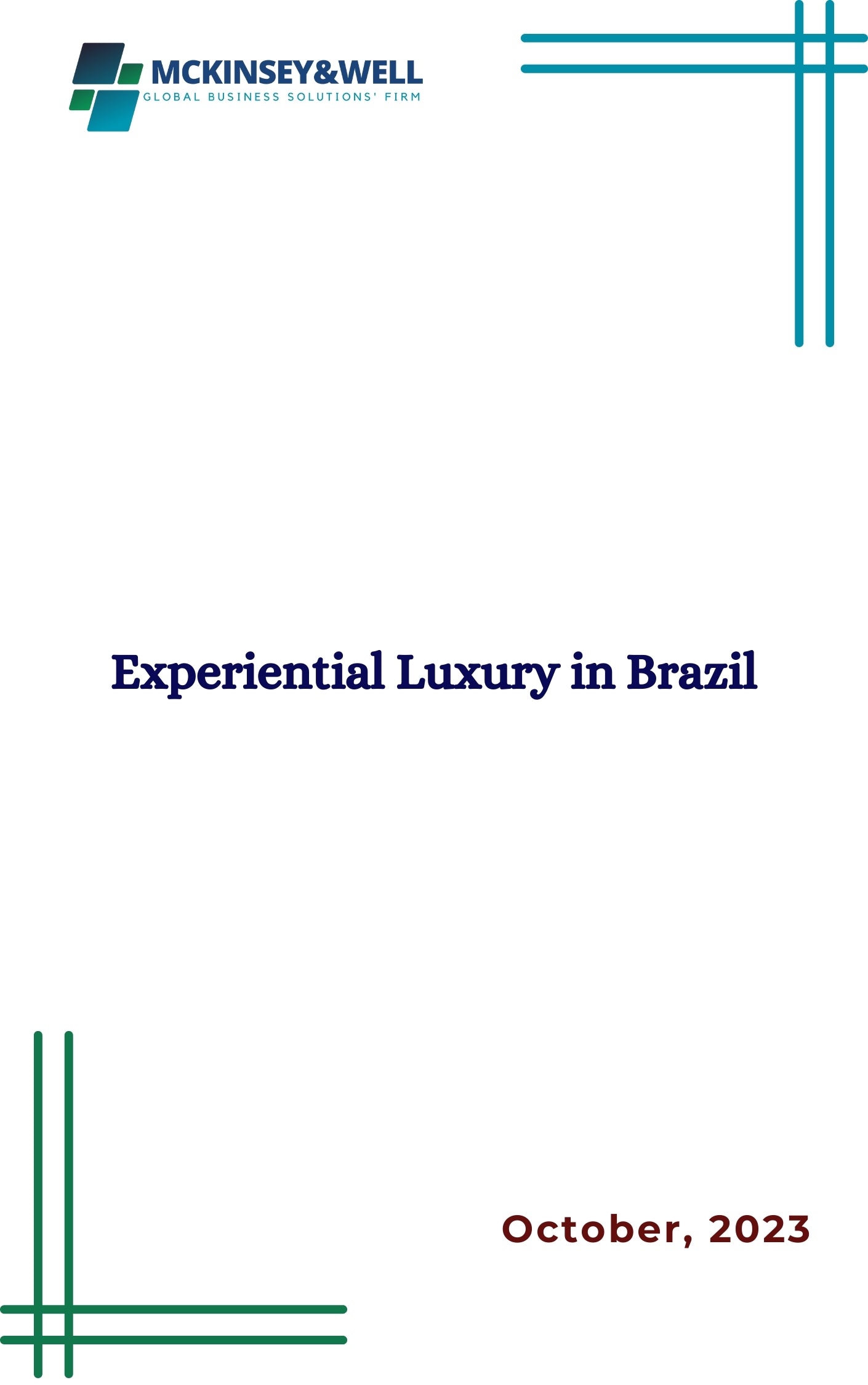 Experiential Luxury in Brazil