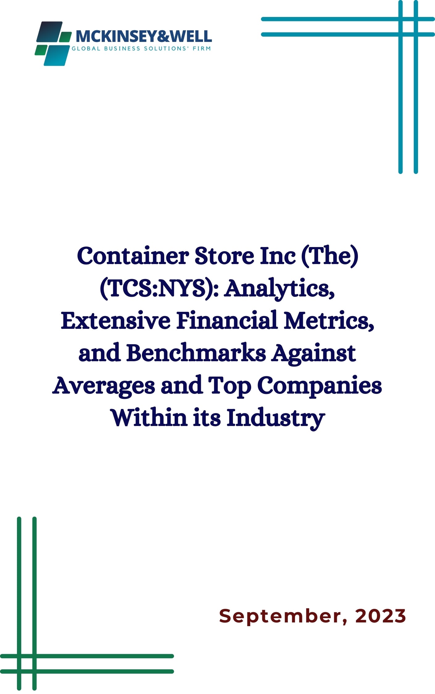 Container Store Inc (The) (TCS:NYS): Analytics, Extensive Financial Metrics, and Benchmarks Against Averages and Top Companies Within its Industry