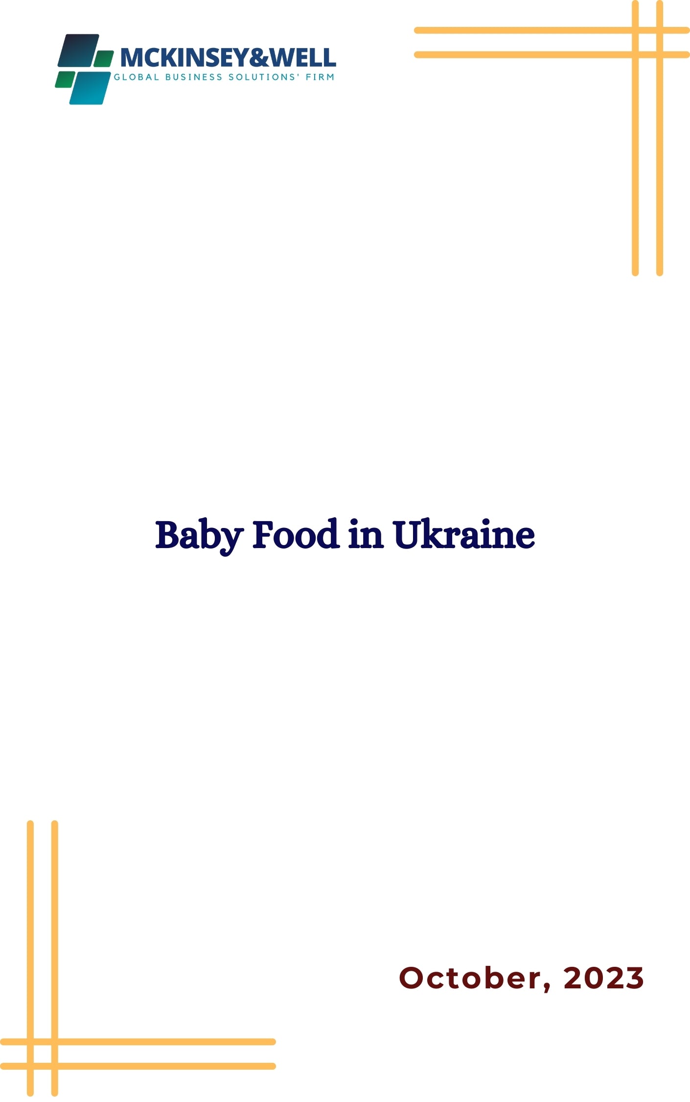 Baby Food in Ukraine