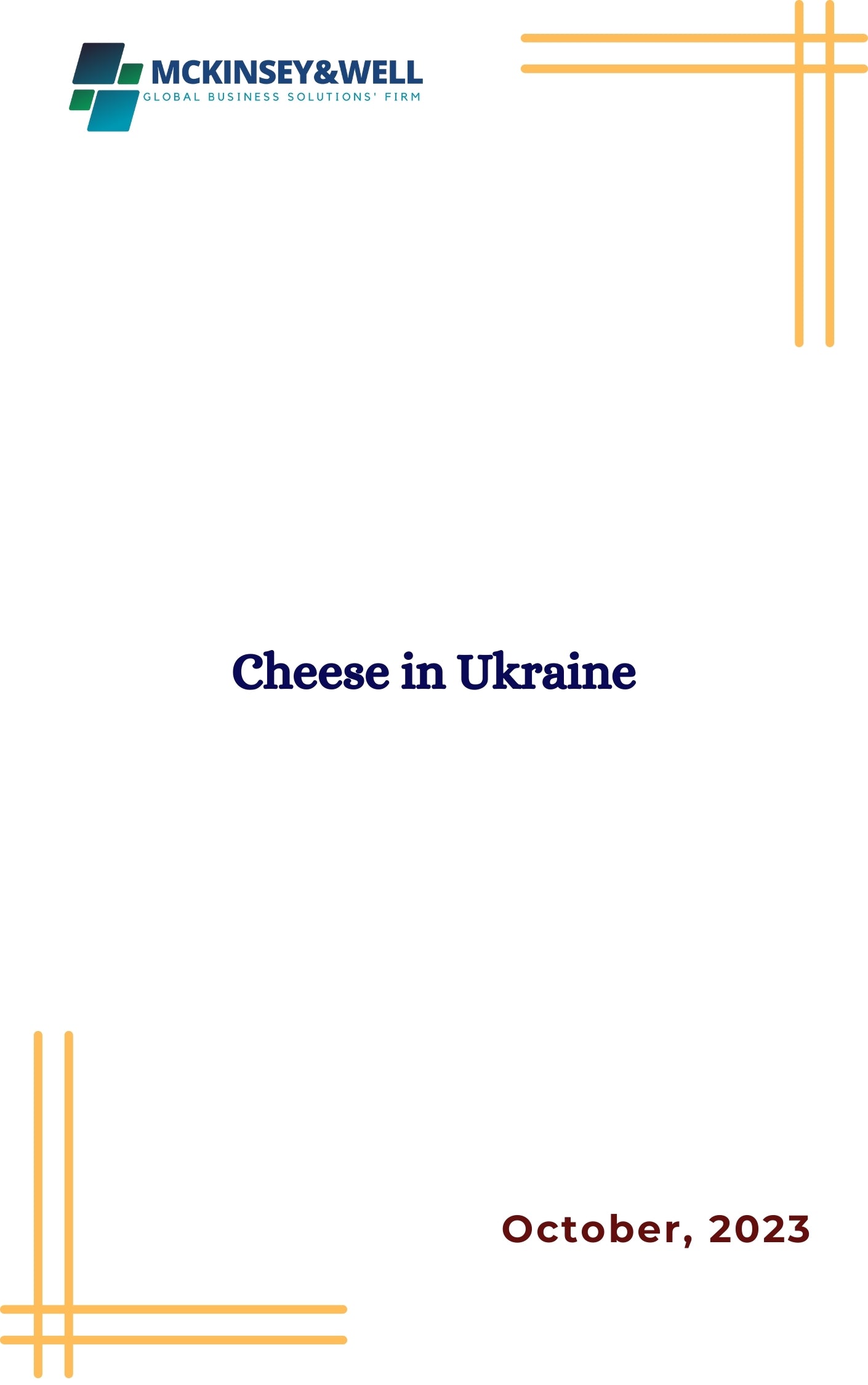 Cheese in Ukraine