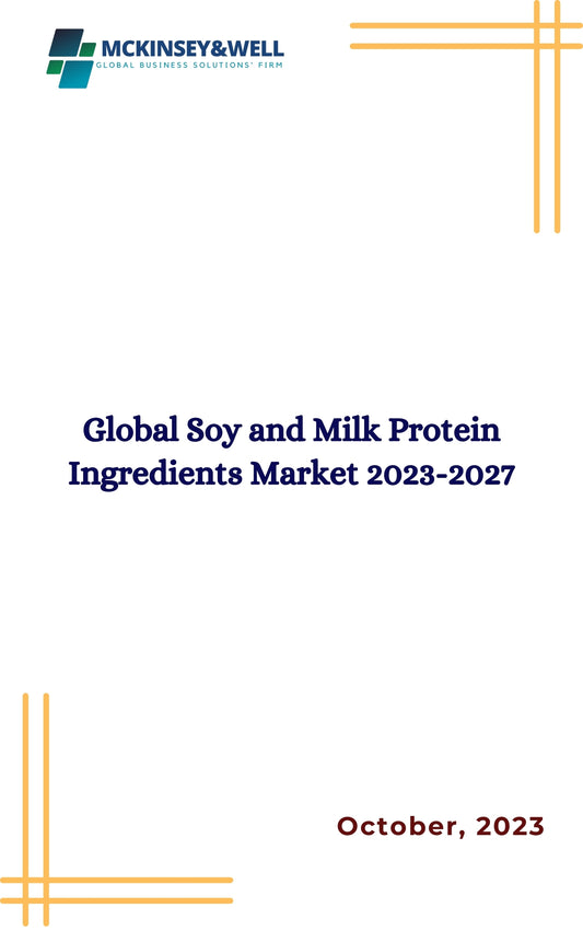 Global Soy and Milk Protein Ingredients Market 2023-2027