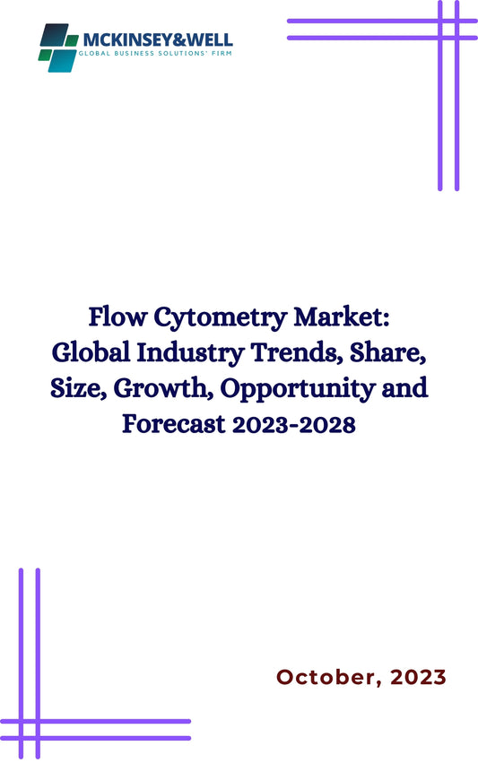 Flow Cytometry Market: Global Industry Trends, Share, Size, Growth, Opportunity and Forecast 2023-2028