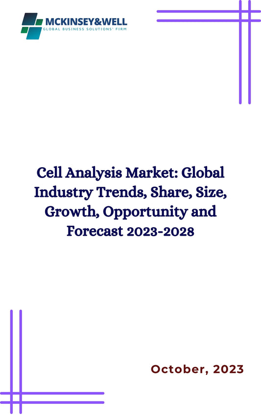 Cell Analysis Market: Global Industry Trends, Share, Size, Growth, Opportunity and Forecast 2023-2028