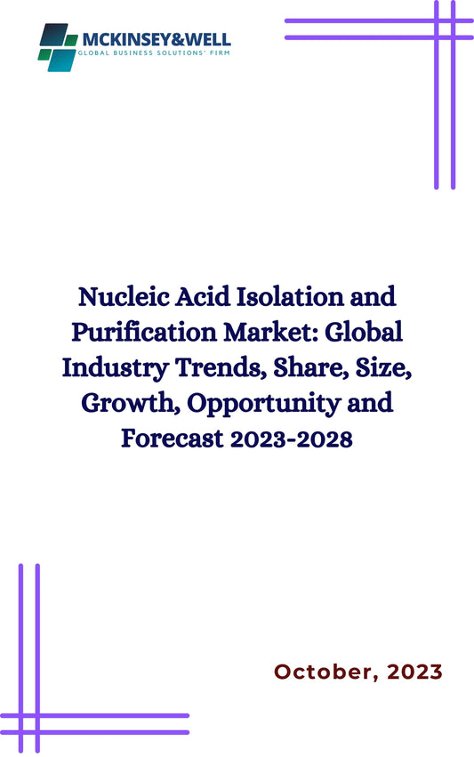 Nucleic Acid Isolation and Purification Market: Global Industry Trends, Share, Size, Growth, Opportunity and Forecast 2023-2028