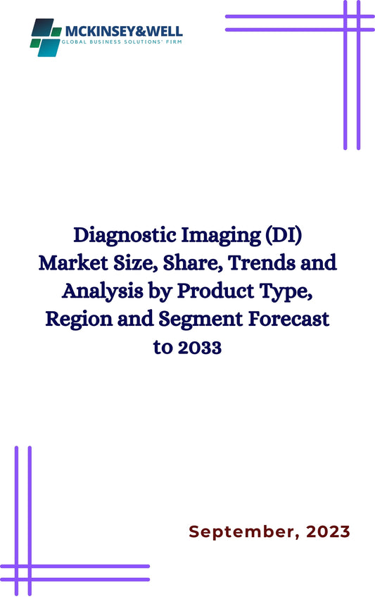 Diagnostic Imaging (DI) Market Size, Share, Trends and Analysis by Product Type, Region and Segment Forecast to 2033