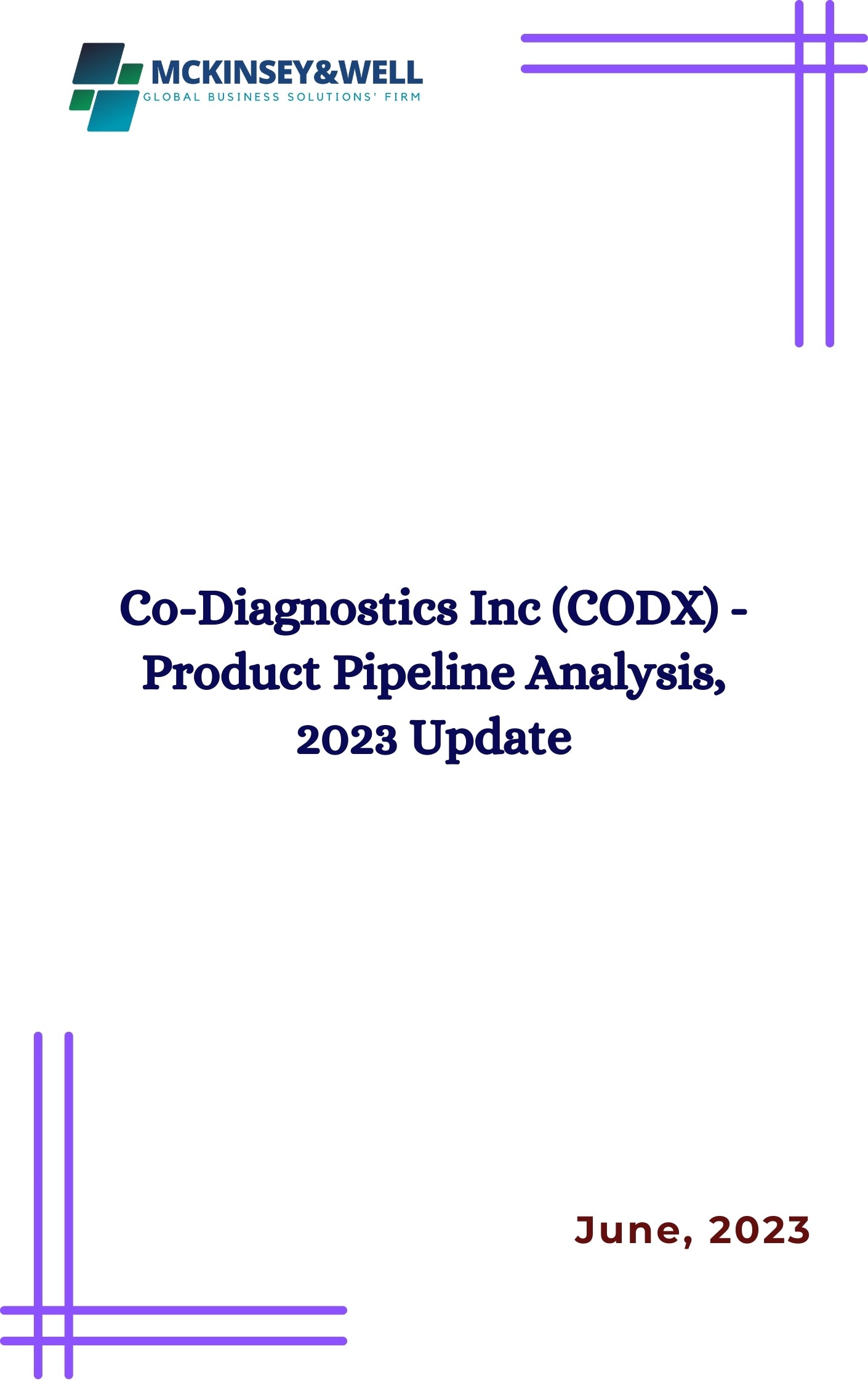 Co-Diagnostics Inc (CODX) - Product Pipeline Analysis, 2023 Update ...