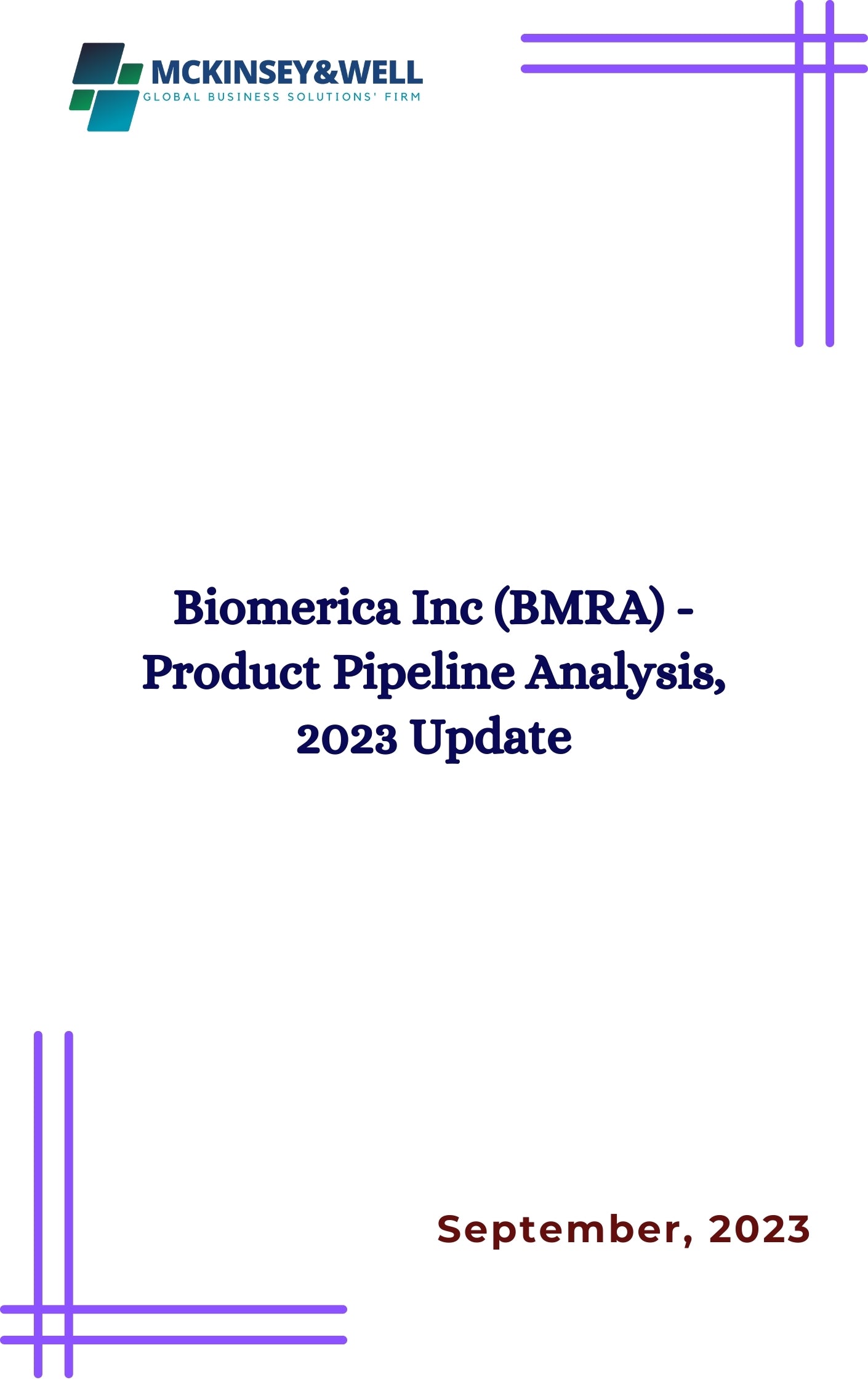 Biomerica Inc (BMRA) - Product Pipeline Analysis, 2023 Update