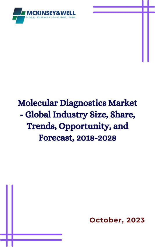 Molecular Diagnostics Market - Global Industry Size, Share, Trends, Opportunity, and Forecast, 2018-2028