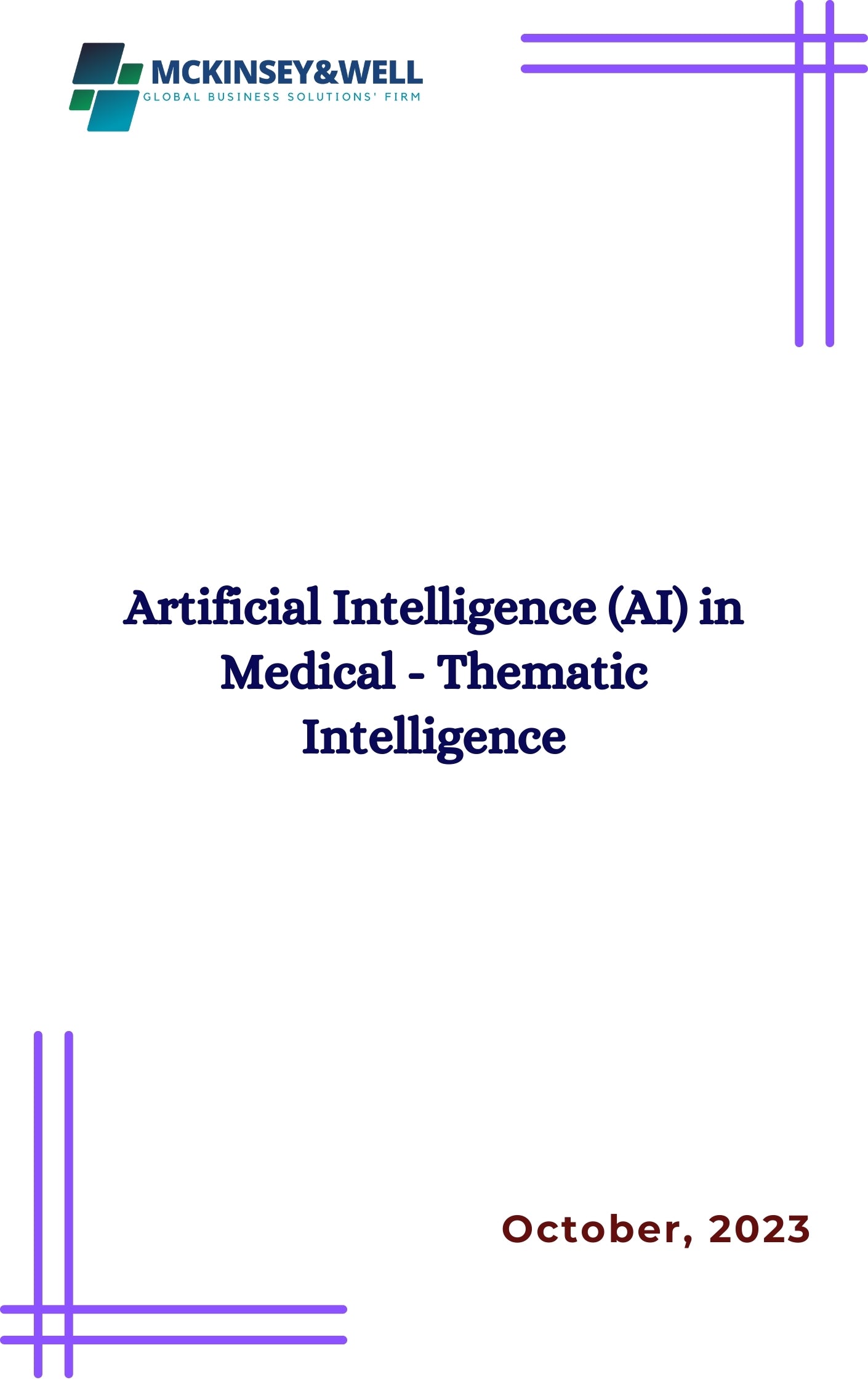 Artificial Intelligence (AI) in Medical - Thematic Intelligence