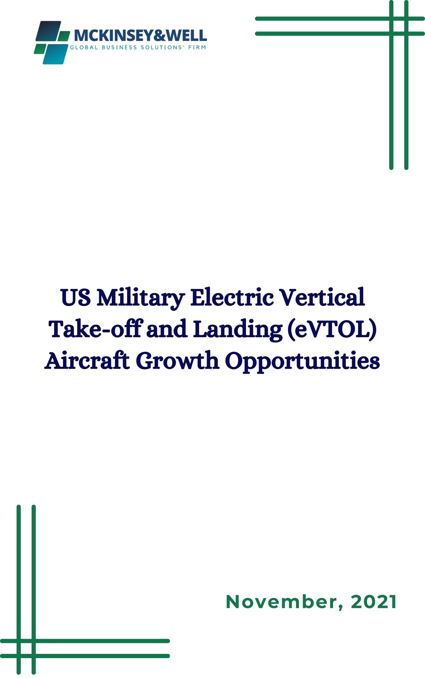 US Military Electric Vertical Take-off and Landing (eVTOL) Aircraft Growth Opportunities