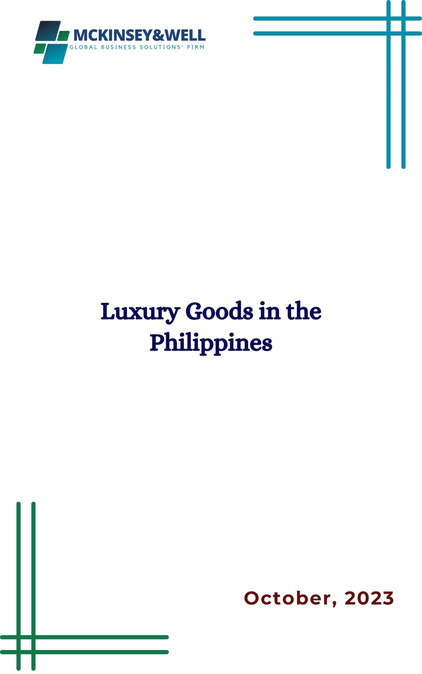 Luxury Goods in the Philippines