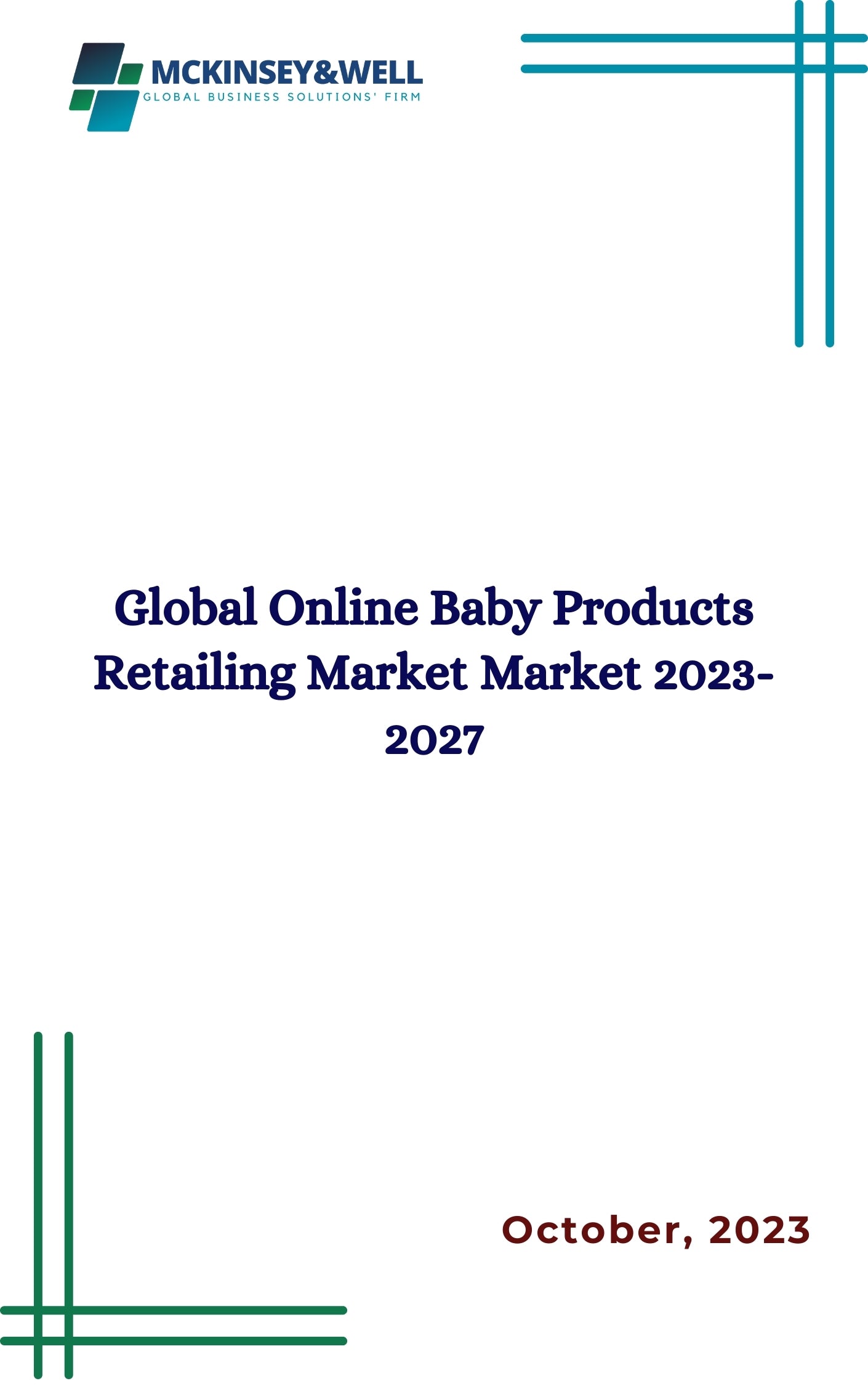 Global Online Baby Products Retailing Market Market 2023-2027