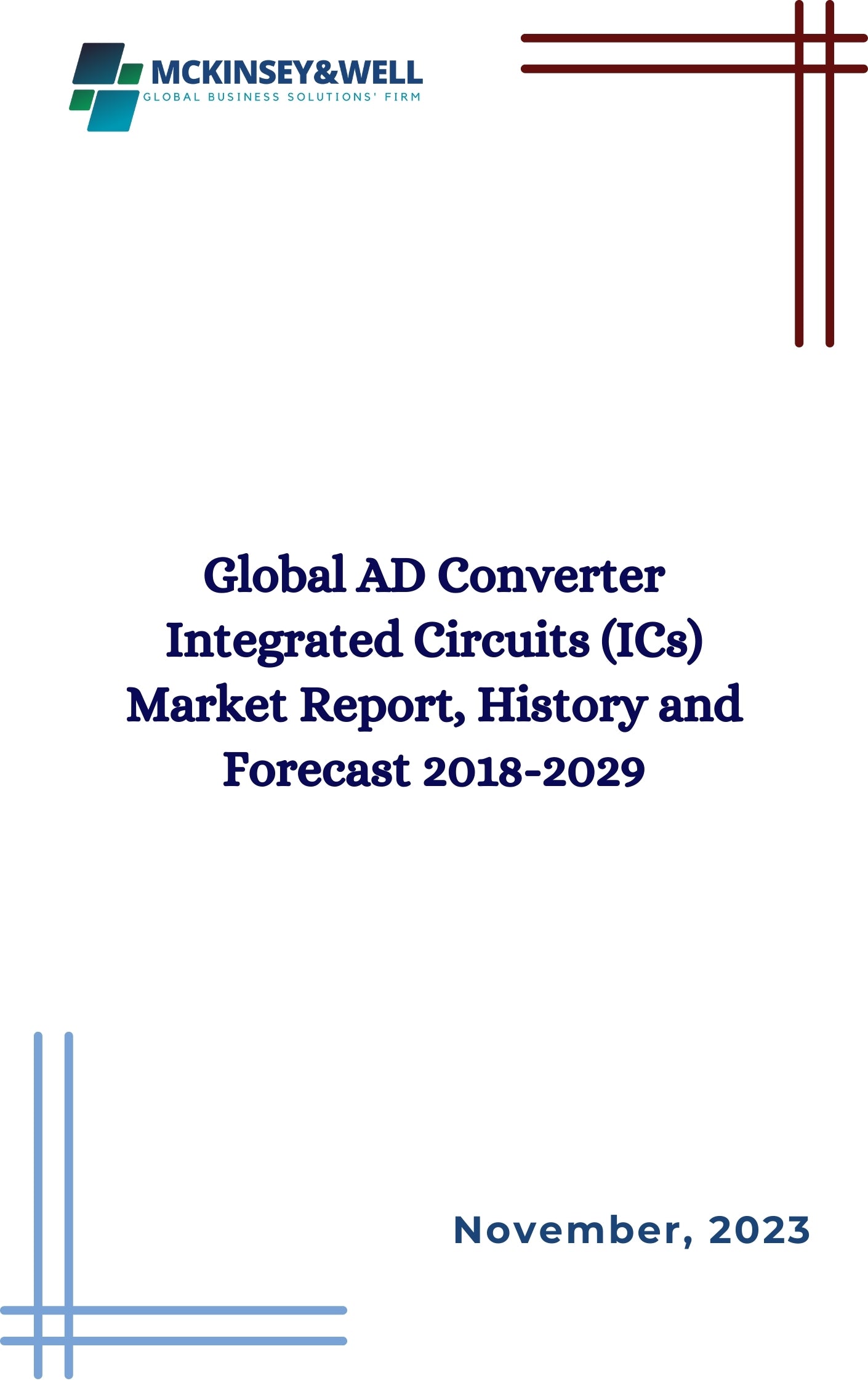 Global AD Converter Integrated Circuits (ICs) Market Report, History and Forecast 2018-2029