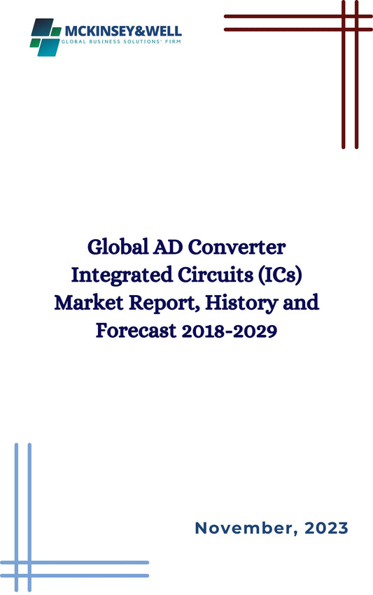 Global AD Converter Integrated Circuits (ICs) Market Report, History and Forecast 2018-2029