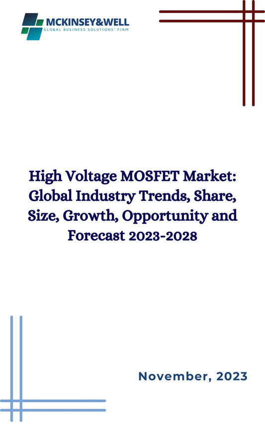 High Voltage MOSFET Market: Global Industry Trends, Share, Size, Growth, Opportunity and Forecast 2023-2028