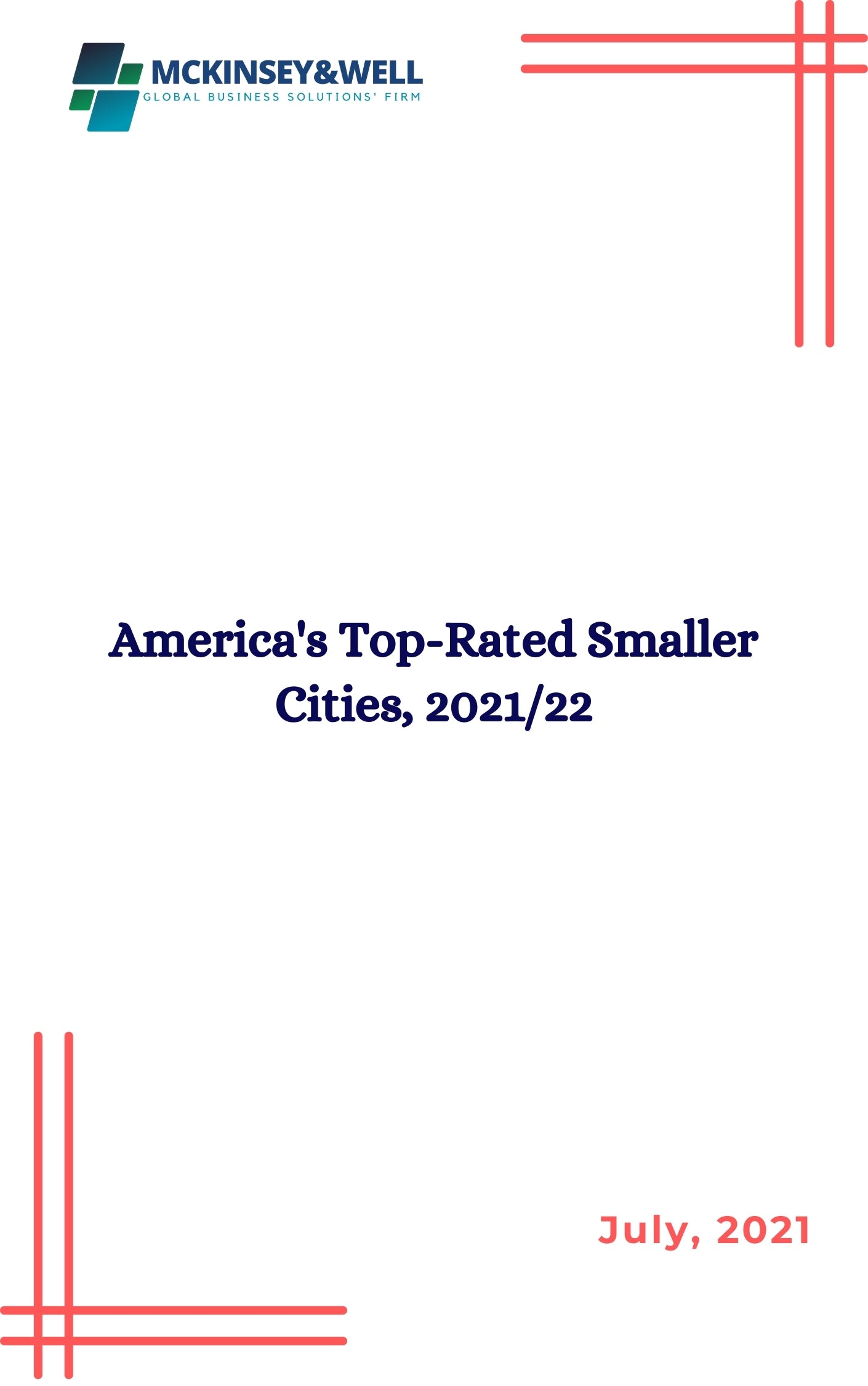 America's Top-Rated Smaller Cities, 2021/22