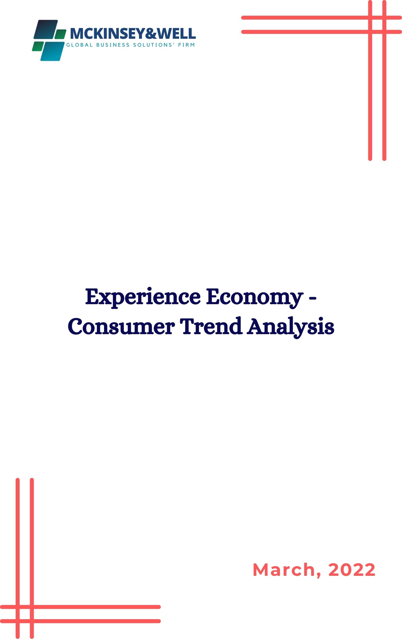 Experience Economy - Consumer Trend Analysis