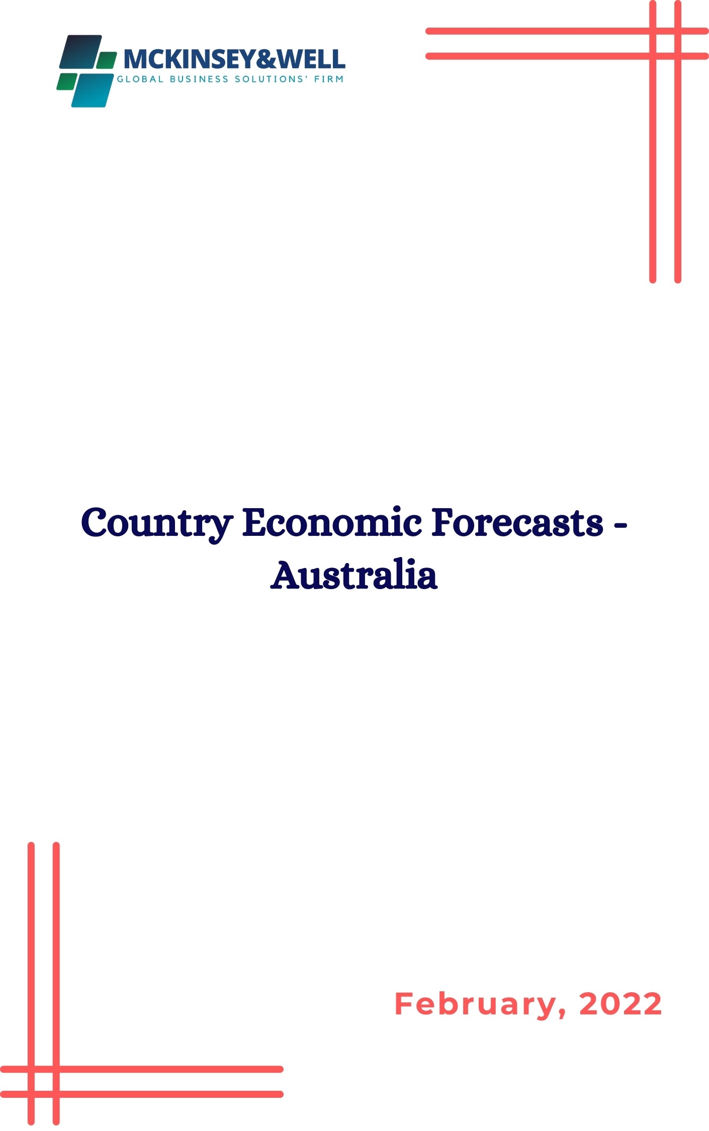 Country Economic Forecasts - Australia