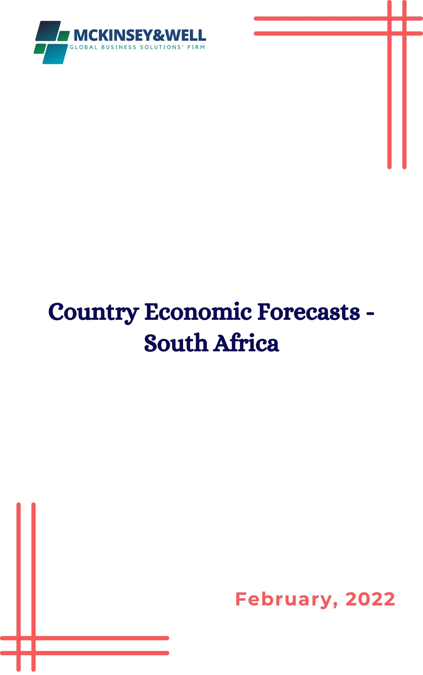 Country Economic Forecasts - South Africa