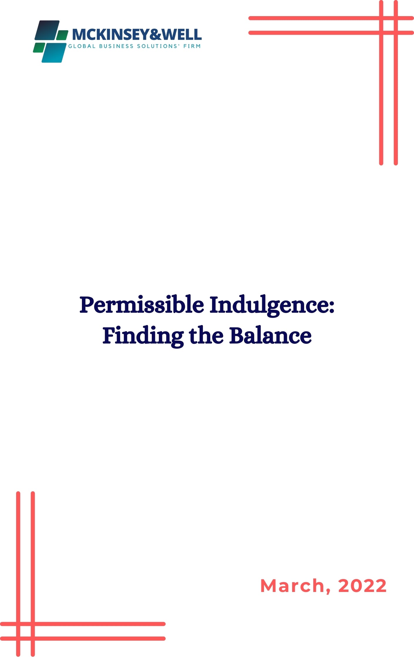 Permissible Indulgence: Finding the Balance