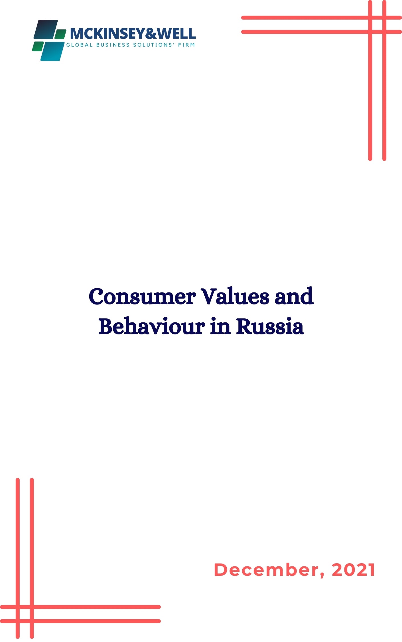 Consumer Values and Behaviour in Russia