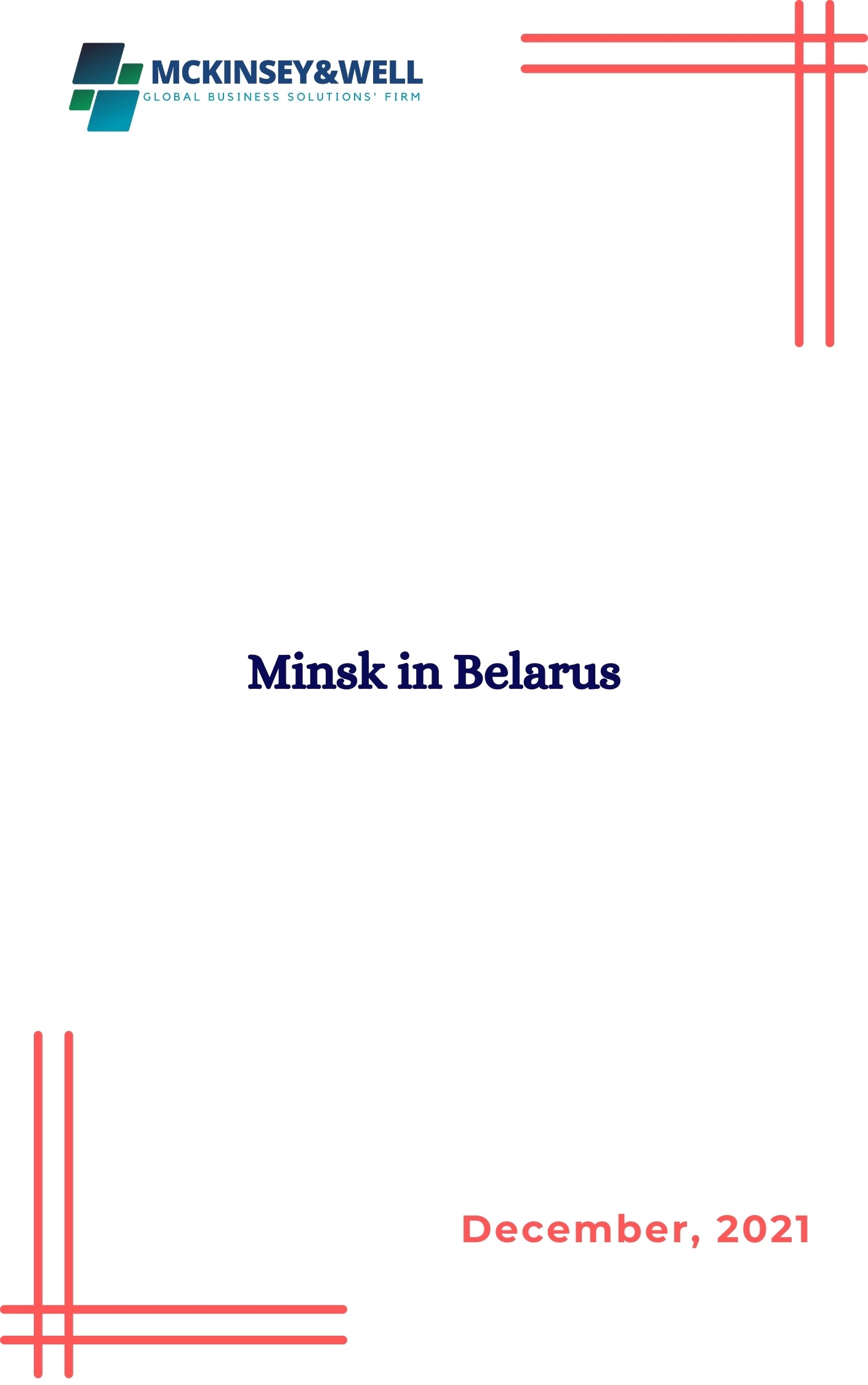 Minsk in Belarus